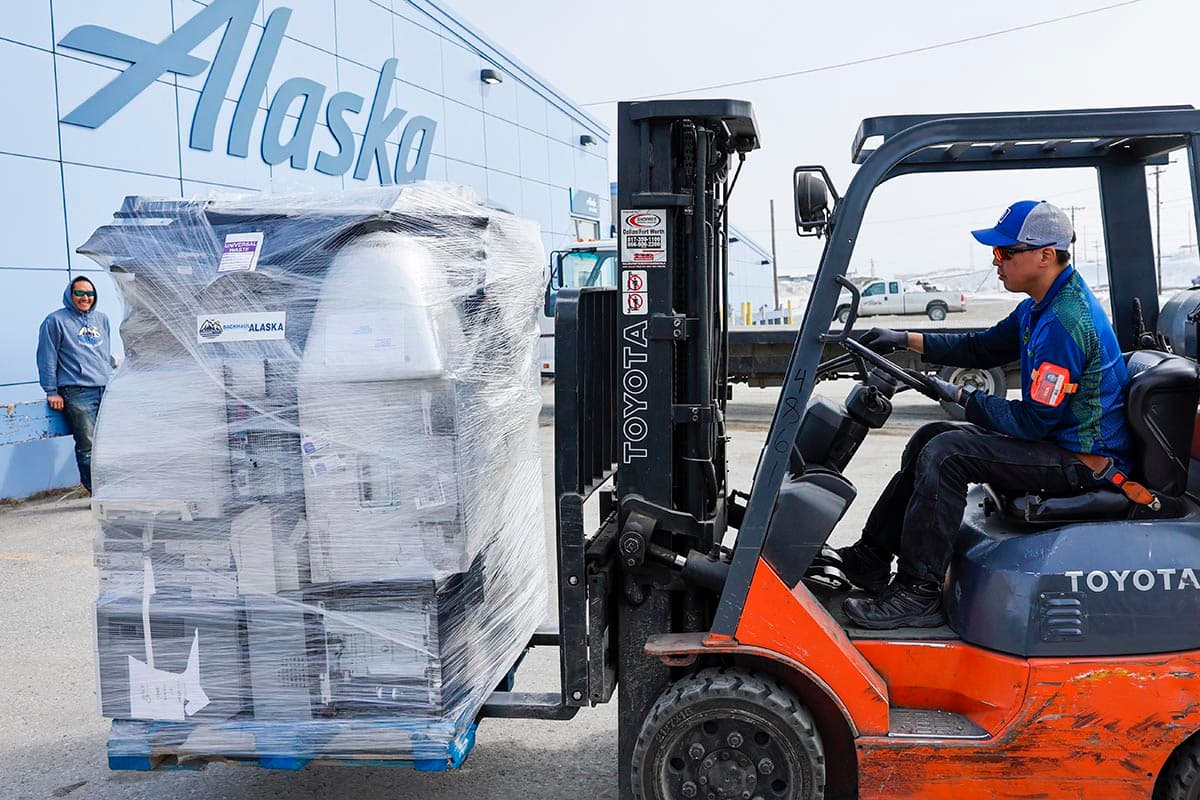 New cargo program to carry thousands of pounds of recyclables out of Nome 
