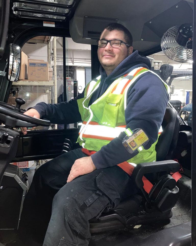 Robert, a lead ramp service agent in Yakutat, Alaska